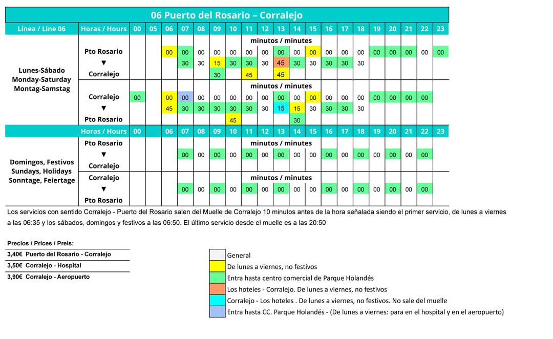 Horarios Tiadhe L06 1080