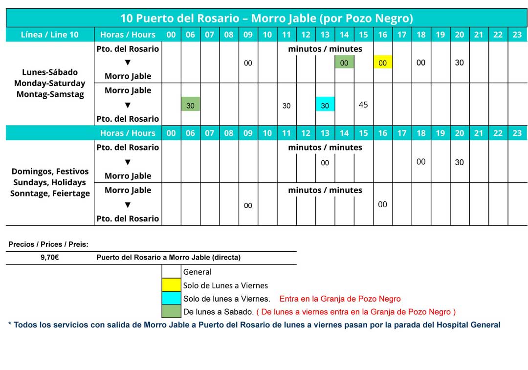 Horarios Tiadhe L10 1080